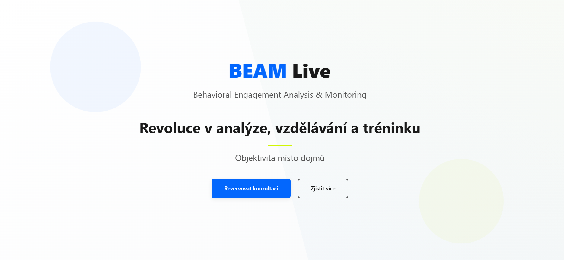 BEAM Live - Screenshot