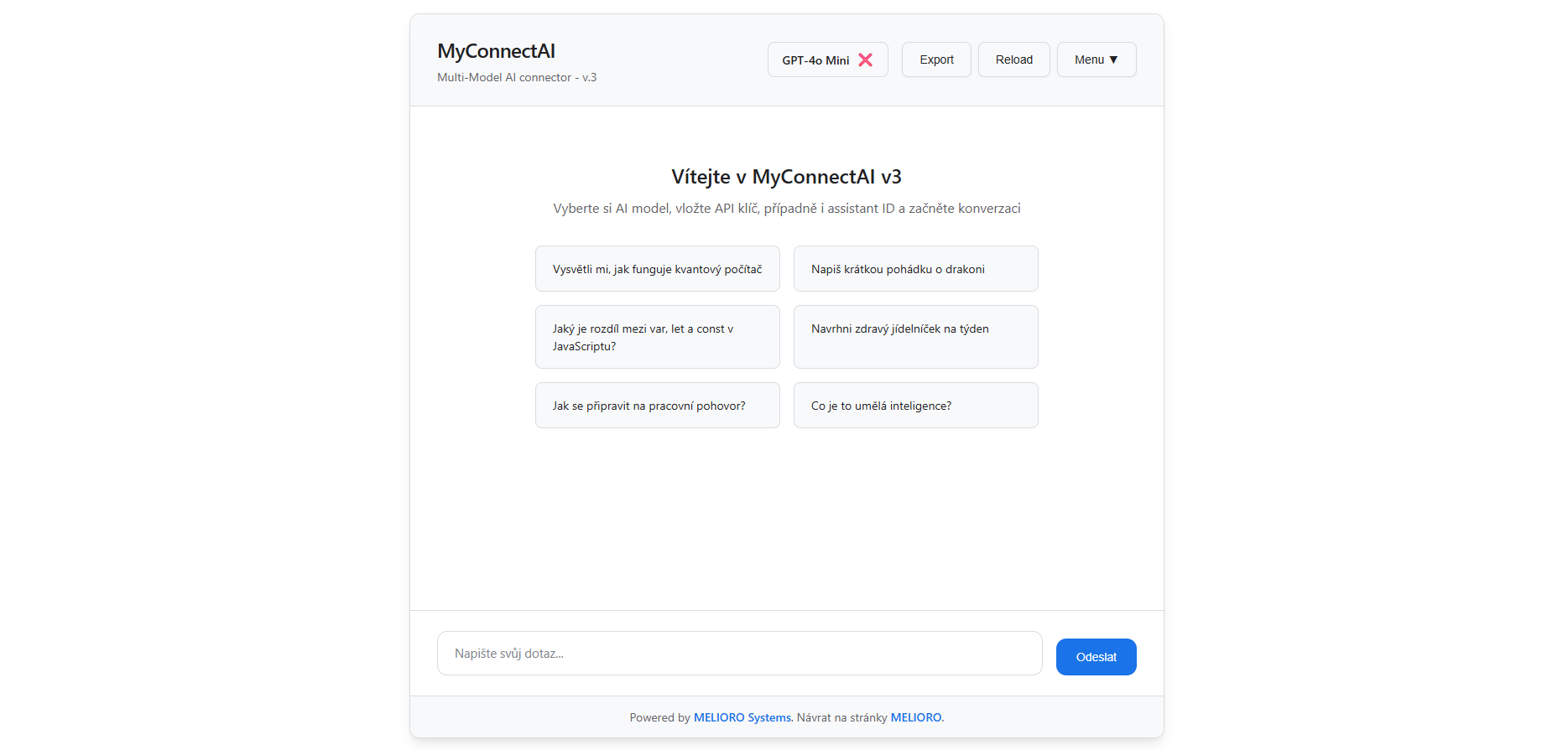 MyConnectAI - Screenshot